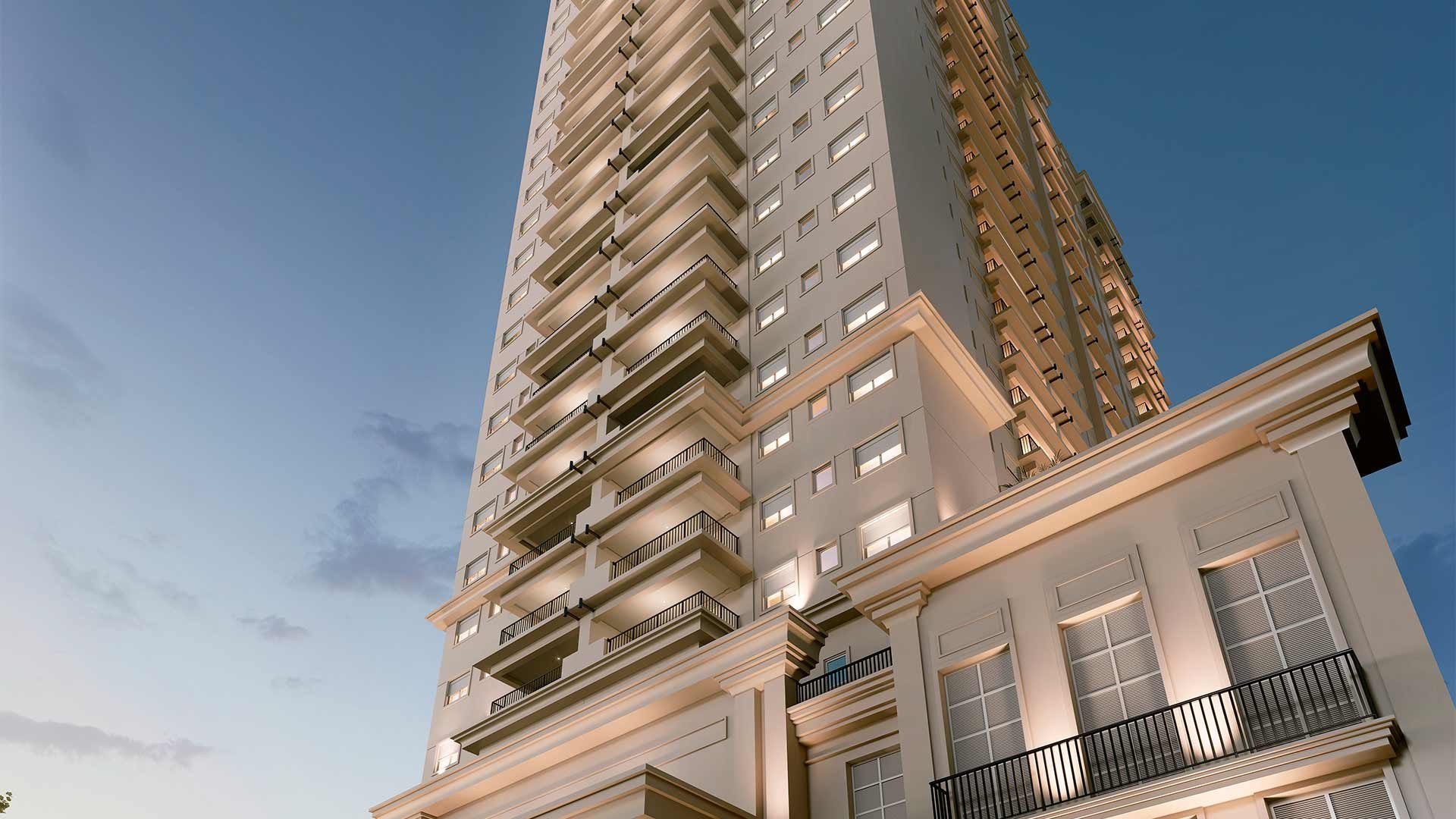 Torre do Royal Barueri (perspectiva ilustrada)
